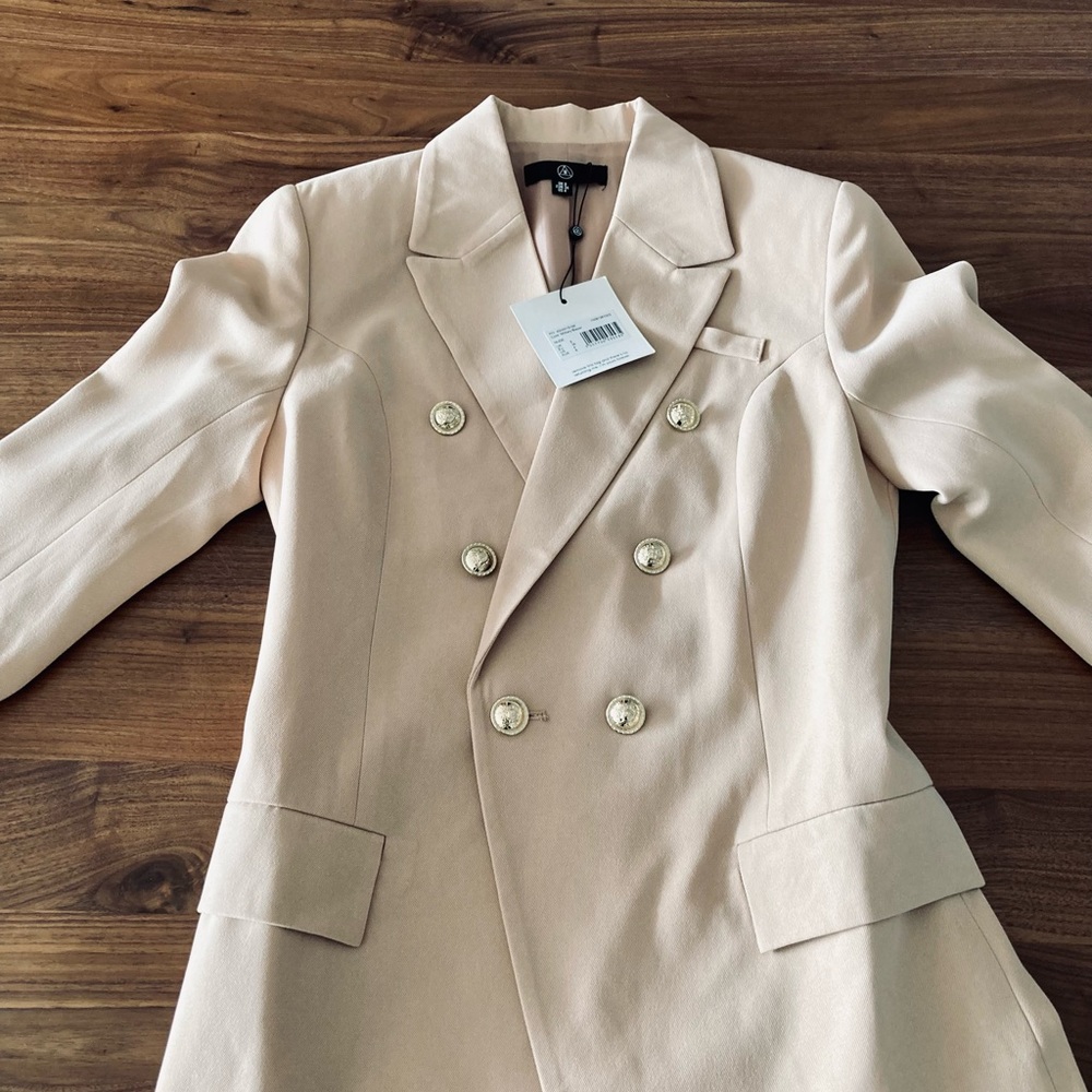 Missguided Military Style Blazer size 4 - Picture 7 of 11